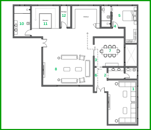 Simplifying the walls creates a cleaner layout, improves movement, and allows the available space to be used more efficiently.